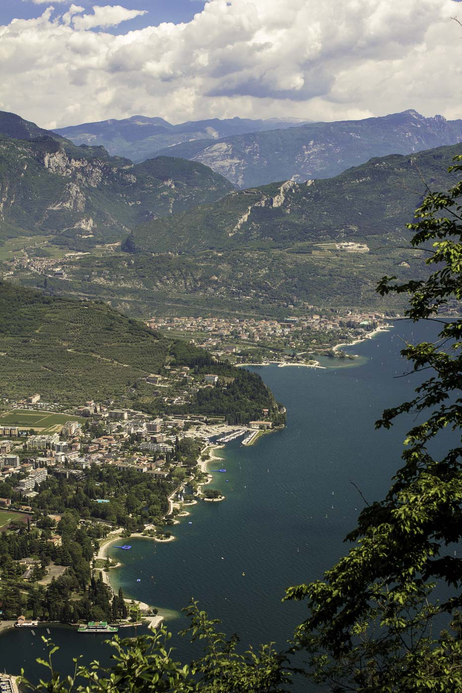 Riva del Garda, Trentino, Italy -  Birds Eye View
