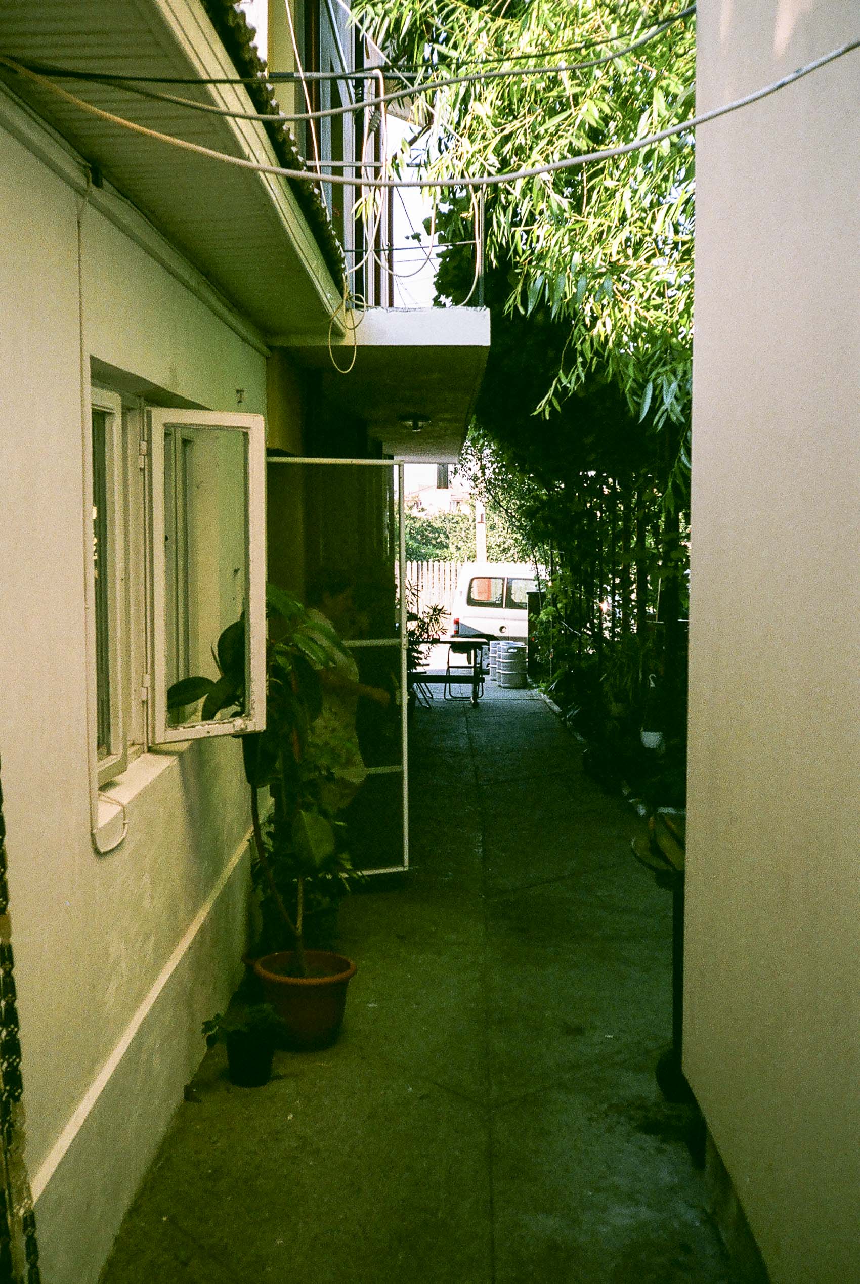 in shade | small alley